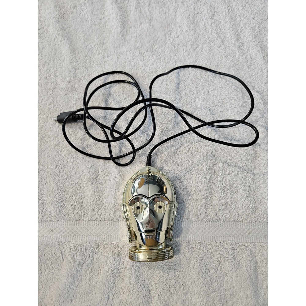 Vintage Collectable Star Wars Computer Wired Bus Mouse C-3PO 1998